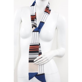 Fashion Silky Scarf Long 15 145x7cm